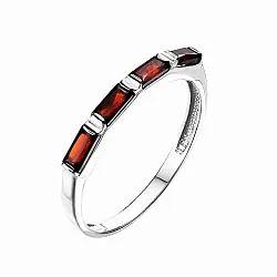 Кольцо Серебро 925, Гранат К625-5825Гр Кольцо Серебро 925, Гранат К625-5825Гр