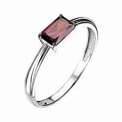 Кольцо Серебро 925, Гранат К625-6069Гр Кольцо Серебро 925, Гранат К625-6069Гр