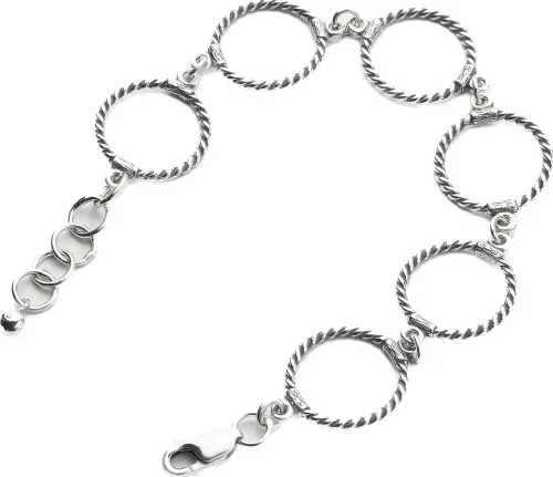 Браслет фантазийный Серебро 925 
 бр-366/1