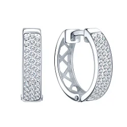 Серьги, Золото 585, Фианит Т30702В511 Серьги, Золото 585, Фианит Т30702В511