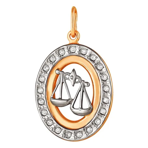 Подвеска знак зодиака Весы 23.09-23.10, Золото 585, 327707 1 1 1весы Подвеска знак зодиака Весы 23.09-23.10, Золото 585, 327707 1 1 1весы