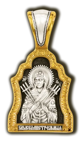 Иконка нательная,  Серебро 925, 08507 Иконка нательная,  Серебро 925, 08507