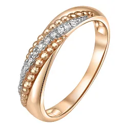 Кольцо Золото 585, Бриллиант 84-41R01372-S0DD