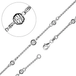 Браслет фантазийный Серебро 925 
  ФДШ6р/ Браслет фантазийный Серебро 925 
  ФДШ6р/