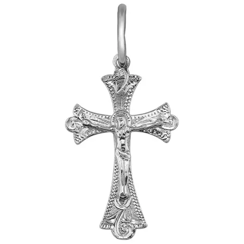 Подвеска крест, Серебро 925, KP 98