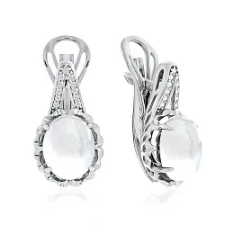 Серьги, Серебро 925, Хрусталь горный 2340521213л