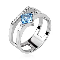 Кольцо Серебро 925, Фианит 1340885531л-71