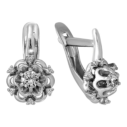 Серьги, Серебро 925, 90-02-5739-00