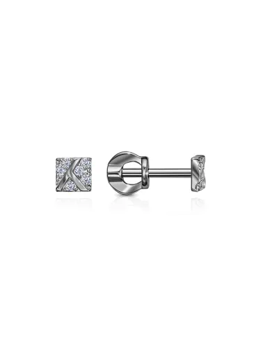 Серьги пусеты-гвоздики, Золото 585, С230-1810