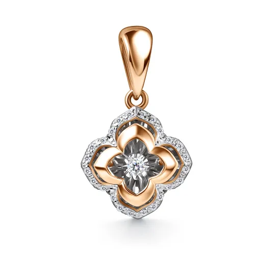 Подвеска фантазийная,  Золото 585, 03-11-51205-31-00