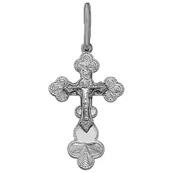 Подвеска крест, Серебро 925 KP 43 Подвеска крест, Серебро 925 KP 43