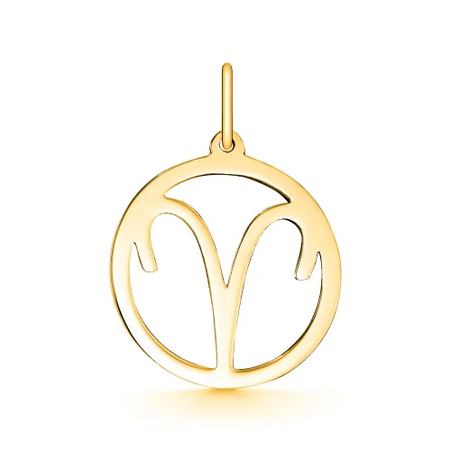 Подвеска знак зодиака Овен 21.03-19.04, Серебро 925, 1-00016_2