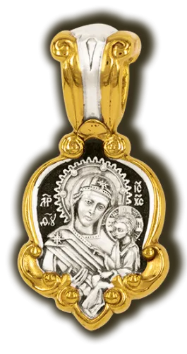 Иконка нательная,  Серебро 925, 08539