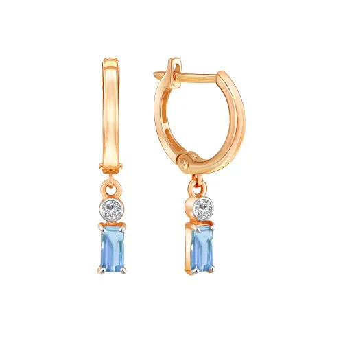 Серьги, Золото 585, 02-52-0473-04