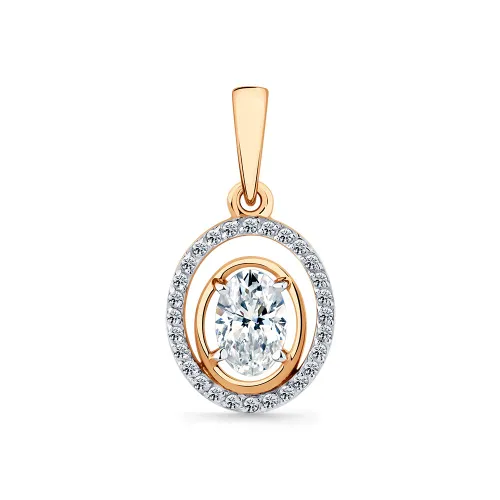 Подвеска фантазийная,  Золото 585, 003-1036-0001-011