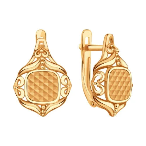 Серьги, Золото 585, Т11062В658