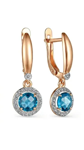 Серьги, Золото 585, 2004704ТС