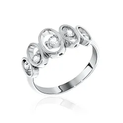 Кольцо Серебро 925, Фианит 1340206148 Кольцо Серебро 925, Фианит 1340206148