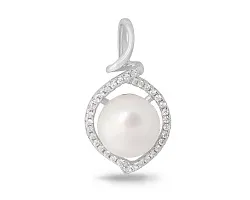 Подвеска фантазийная,  Серебро 925, Жемчуг 657284