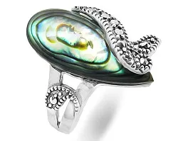 Кольцо Серебро 925, Марказит 633495