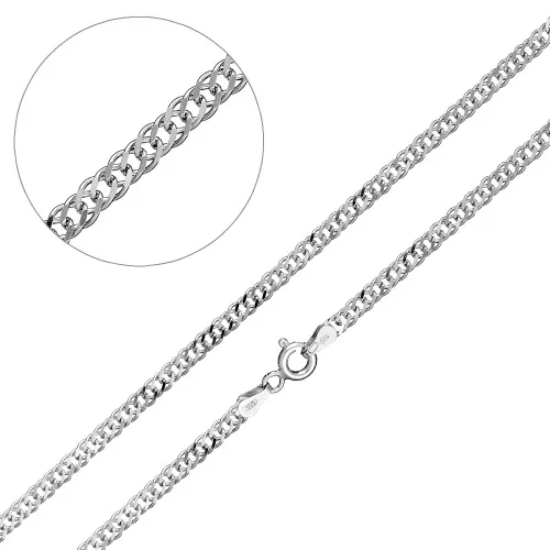 Цепочка Серебро 925, плетение Ромб, РДр 58