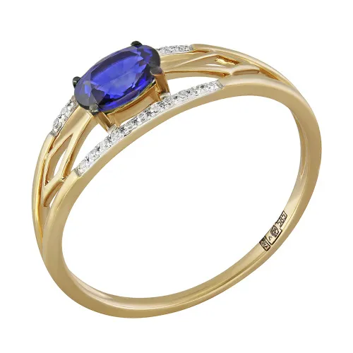 Кольцо Золото 585, 65-41R01059-S0DDSA