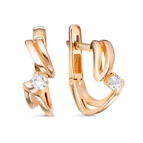 Серьги, Золото 585, 1205980 Серьги, Золото 585, 1205980