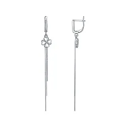 Серьги, Серебро 925, Фианит JXE 46 Серьги, Серебро 925, Фианит JXE 46