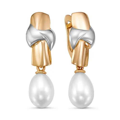 Серьги, Золото 585, 127694