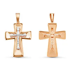 Подвеска крест, Золото 585 080540 Подвеска крест, Золото 585 080540