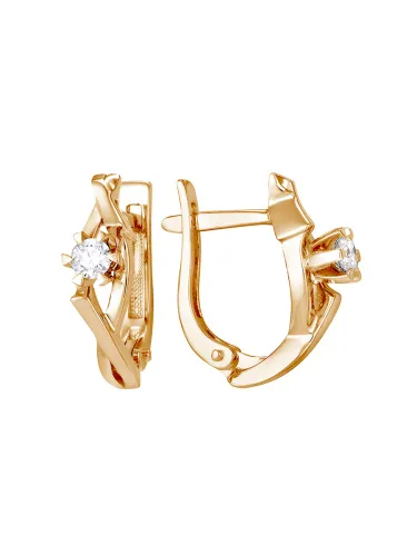 Серьги, Золото 585, 64010080