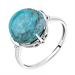 Кольцо Серебро 925, Бирюза 1340315040 Кольцо Серебро 925, Бирюза 1340315040