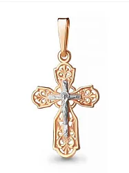 Подвеска крест, Золото 585 11168 Подвеска крест, Золото 585 11168