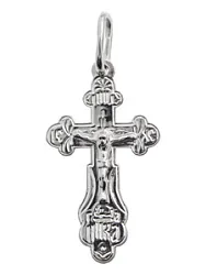 Подвеска крест, Серебро 925 KP 56