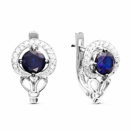 Серьги, Золото 585, С215-3726ГТС