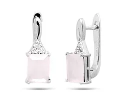 Серьги, Серебро 925, Кварц 626247