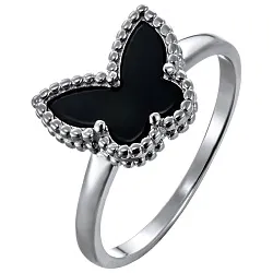 Кольцо Серебро 925, Агат LLR 449