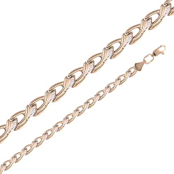 Браслет фантазийный Золото 585 
  А 023133 Браслет фантазийный Золото 585 
  А 023133