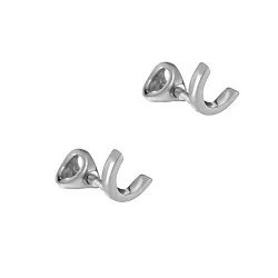 Серьги пусеты-гвоздики, Серебро 925 с1196рв