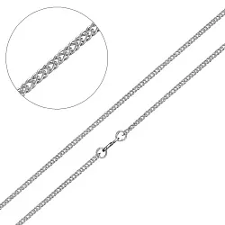 Цепочка Серебро 925, плетение Ромб РДр 38 