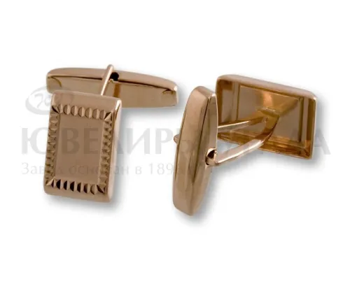Запонки,  Золото 585 1203961A00 Запонки,  Золото 585 1203961A00
