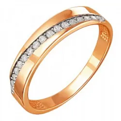 Кольцо Золото 585, Фианит 1140307 1 1 1