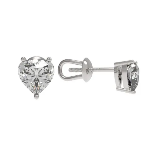 Серьги пусеты-гвоздики, Серебро 925, 1029332-01210