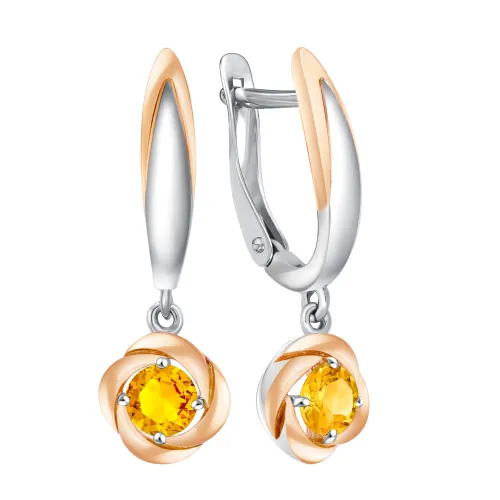 Серьги, Серебро 925, 12-52-0039-1-06