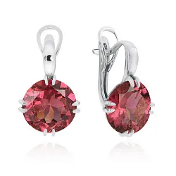 Серьги, Серебро 925, Фианит 2340201496-33 Серьги, Серебро 925, Фианит 2340201496-33