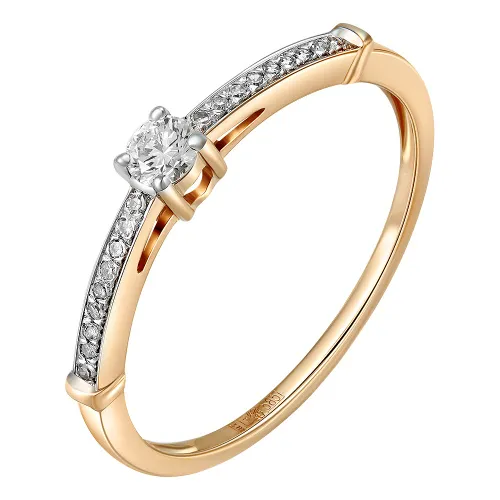 Кольцо Золото 585, 65-41R01243-X1DD Кольцо Золото 585, 65-41R01243-X1DD