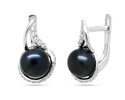 Серьги, Серебро 925, Жемчуг 623264