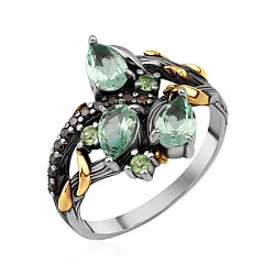 Кольцо Серебро 925, Фианит 1317С22125л-67