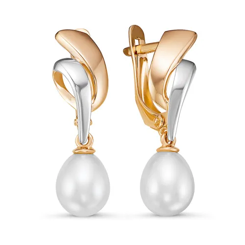 Серьги, Золото 585, 127585 Серьги, Золото 585, 127585