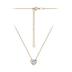 Колье,  Золото 585, Бриллиант Кл113-8903